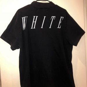Off-White Mock Neck